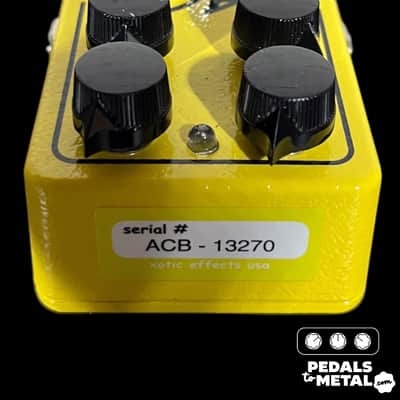 Xotic AC Booster 2007 - 2020 - Yellow X10431 image 3