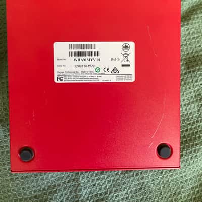 DigiTech Whammy 5 Pitch Shift Pedal 2012 - Present - Red image 3