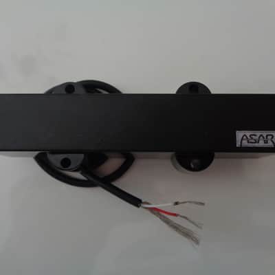 Set of handmade pickups with Neodymium magnets for four-string electric bass - Mod. PJ4 ND ULTRA image 3
