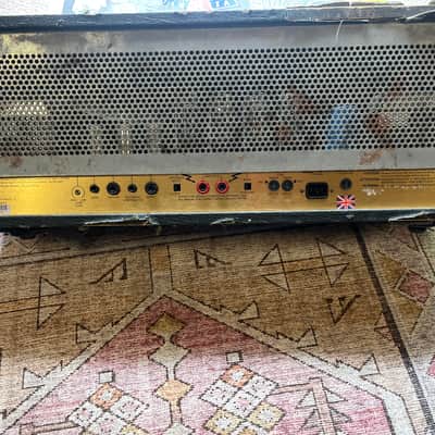 Marshall JCM 900 Model 4100 Hi Gain Dual Reverb 2-Channel 100-Watt Guitar Amp Head 1990 - 1999 - Black image 2