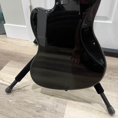 Squier Vintage Modified Baritone Jazzmaster with Rosewood Fretboard 2016 - 2017 - Transparent Black image 6