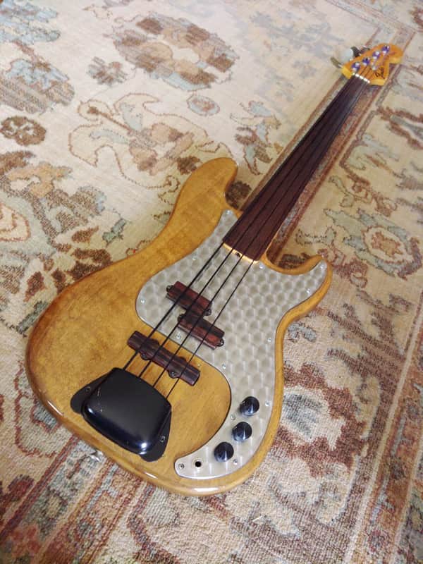 1973 Fender Precision Bass With Fretless Rosewood Fingerboard image 1