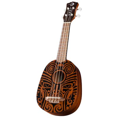 LUNA Tribal Pineapple Mahogany UKULELE uke NEW image 3