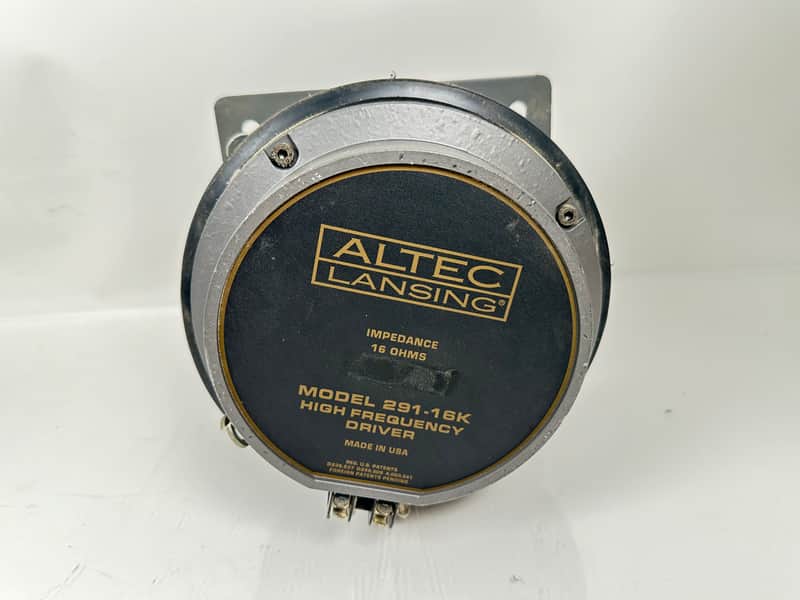 Single Altec Model 291-16K 16 Ohm High Frequency Compression Horn Driver image 1