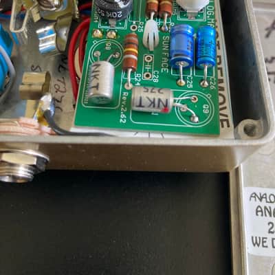 Analogman Sun Face Red Dot NKT-275 Germanium Fuzz with Sun Dial 2002 - 2015 Gold image 12