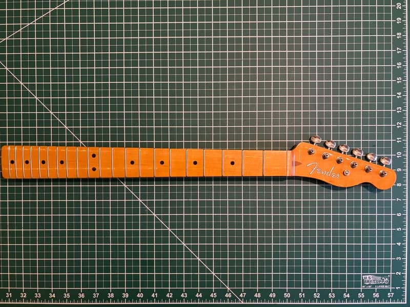 Fender Vintera II 50s RI Nocaster NECK and TUNERS, Maple, Thick 50s image 1