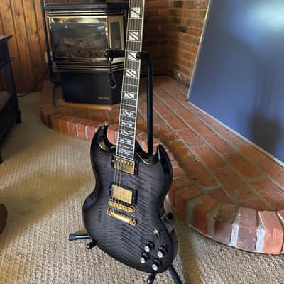 Gibson SG Supreme 2024 - Present - Translucent Ebony Burst image 5