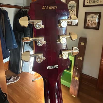 Epiphone Sheraton (Japanese Domestic) 1984 Wine Red image 11