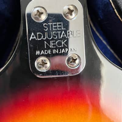 Greco Violin Bass Sunburst 1960s image 6