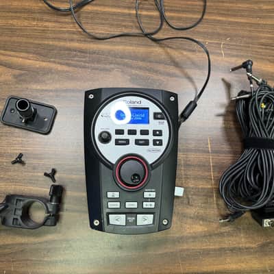 Roland TD-11 V-Drum Module w/Mount, Clamp, VEX, Wiring Harness, & Power -J2F2787