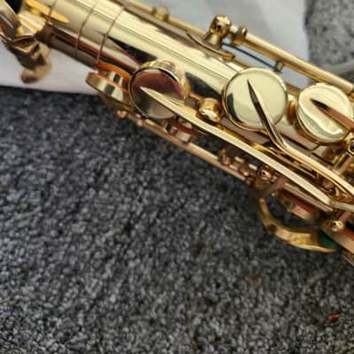 Jean Paul USA AS-660 Academy Intermediate Alto Saxophone- Gold image 3