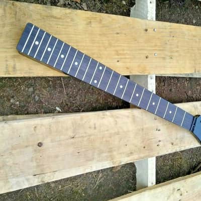 MODERN BLACK T GUITAR NECK REPLACEMENT DIY FITS OEM image 2