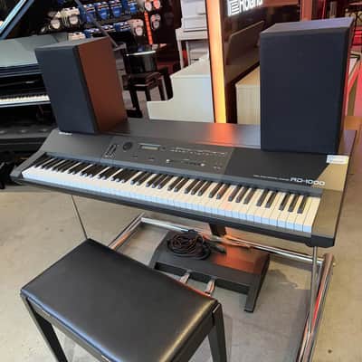 Roland RD-1000 Vintage 88-key Stage Piano w/ Pedals, Stand, Speakers and Bench (Pre-Owned)