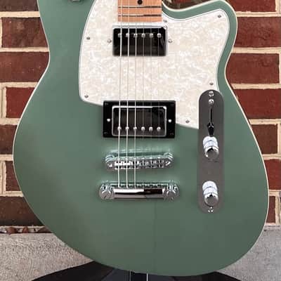 Reverend Charger HB, Metallic Alpine, Korina Body, Roasted Maple Neck, Locking Tuners image 2