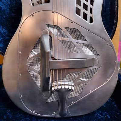 National Reso-Phonic Raw Steel Tricone 2023 Raw Steel image 1