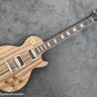 2007 Gibson Les Paul Classic Antique Zebrawood Limited Edition Guitar of the Week *COLLECTOR GRADE MINT* image 6