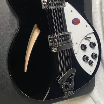 NEW! Rickenbacker 330/12 Jet Glo JG Jetglo - Semi Hollow 12-String Electric Guitar - Authorized Dealer - 8.2 lbs - G07067 image 6