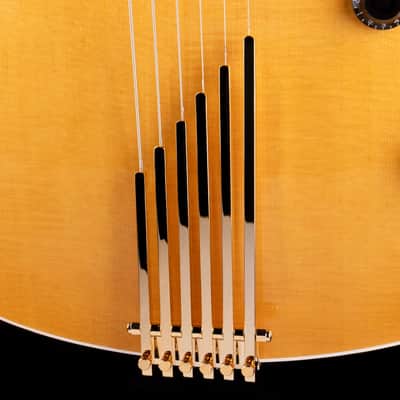 Heritage Eagle Classic Hollow Antique Natural Electric Guitar with Case image 4