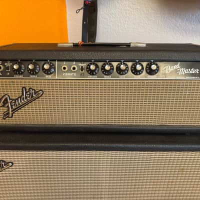 1964 Fender Band Master w/ 2x12 cab 1965 image 2
