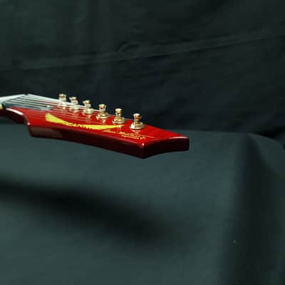 Dean Dave Mustaine Signature VMNT Limited Edition Trans Red 2014 Made in Korea Seymour Duncan LiveWire Megadeth + Case image 7