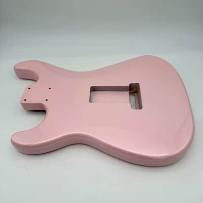 HooDoo Stratocaster Body Roasted Ash Pink Metallic hsb5312 image 6