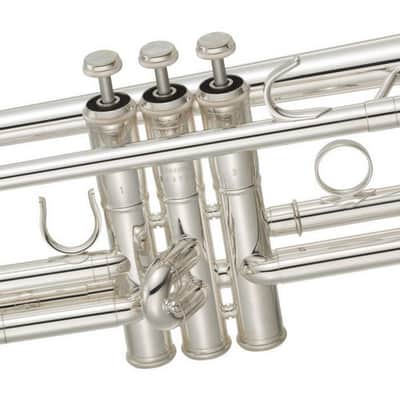 Yamaha YTR-8310ZIIS Custom Z Profressional Bb Trumpet - Silver Plated image 8