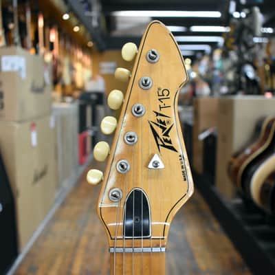 Peavey USA T-15 Electric Guitar 1981 Root Beer Metallic w/Padded Gig Bag image 7