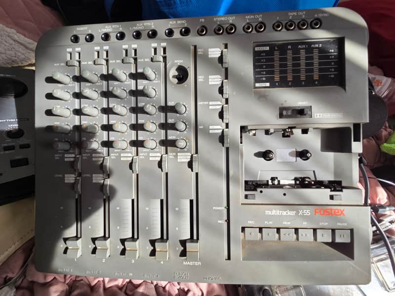 Fostex XR7 Multitracker Cassette Recorder 1990s - Gray | Reverb