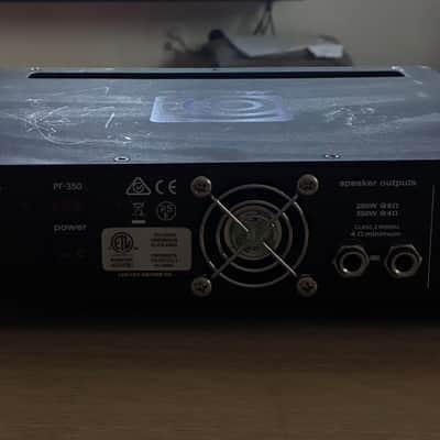 Ampeg PF-350 Portaflex 350-Watt Bass Amp Head 2011 - Present - Black image 2
