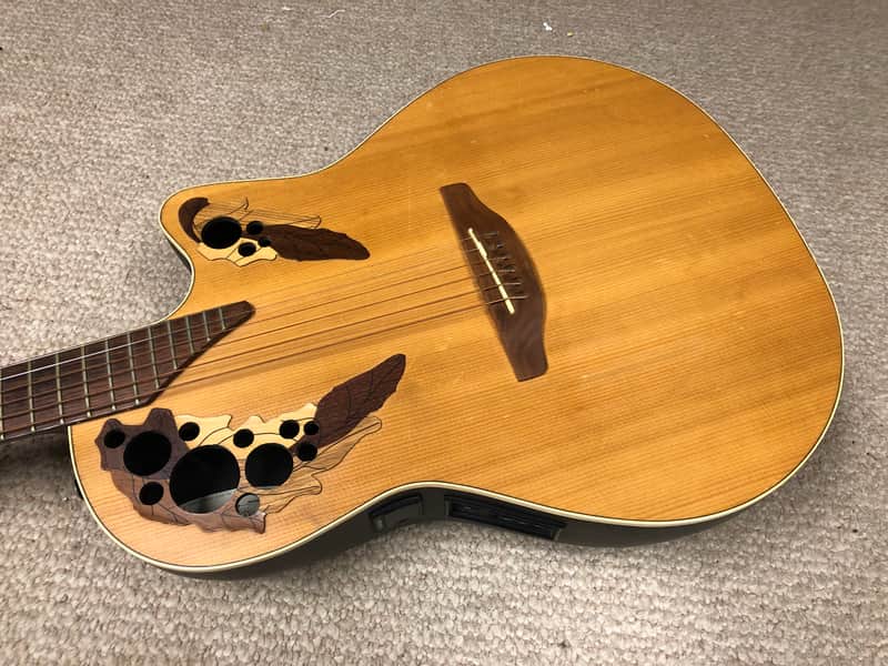 USA Ovation S778 Elite Special Acoustic/Electric Guitar | Reverb