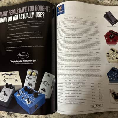 Fender Product Guide Accessories 2006 Gretsch Jackson Fender Blender Gig FX Keeley Visual sound Diaz squareface Texas Ranger Rat Pickups Bigsby image 13