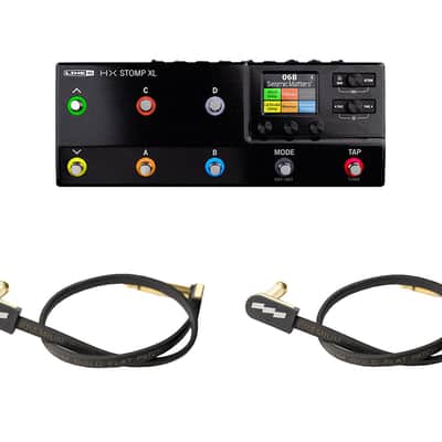 Line 6 HX Stomp XL + EBS Patch Cables (x2) image 1