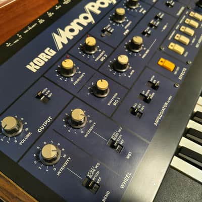 Korg Mono/Poly 1980s - Blue image 3