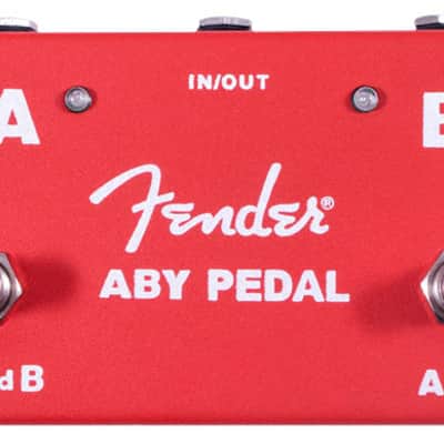 FENDER - 2-Switch ABY Pedal Red - 0234506000 image 5