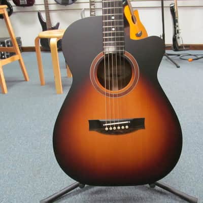 Maton SRS-808C Solid Road Series Acoustic Electric Guitar - Tobacco Sunburst image 1
