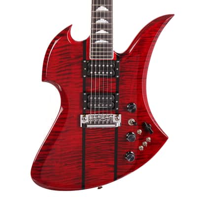 B.C. Rich USA Custom Shop Mockingbird Quilt Top Cherry Red 2026 image 2