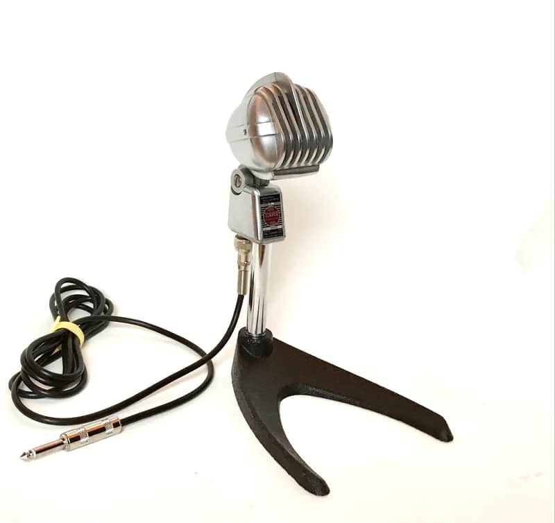 TURNER（ターナー）33D Microphone ダイナミックマイクロフォン Excellent Working Vintage 1950's Art Deco Turner 33D Dynamic