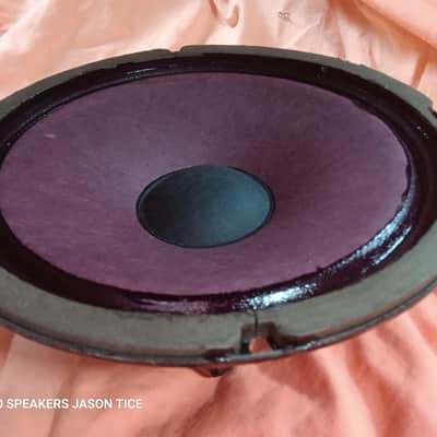 JENSEN  P8RJ  8" SPEAKER HEMP FIBER CONE HEMPOPOTAMUS G5 CONE FAT THICK MEATY TONALITY1961 image 6