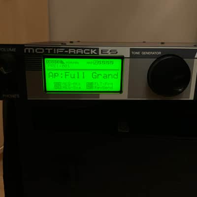 Yamaha Motif ES Rack Tone Generator 2000s - Gray