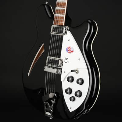 Rickenbacker 360/6 in Jetglo #2501731 image 2