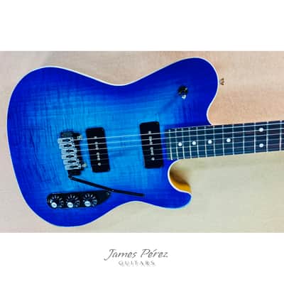NEW! - Handmade in the U.S.A. by Me @ James Perez Guitars - 2026 - Blue Flame image 18