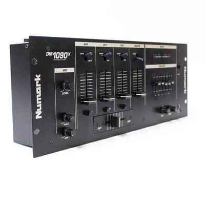 Numark DM1090X Studio Series DJ Mixer Rack with 6 Line, 2 Phono, 1 Mic Input image 2