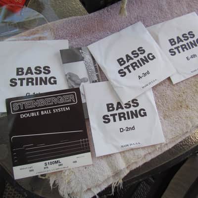 Steinberger S100ML Double Ball Bass Guitar Strings Made By La bella 80's? NOS Never Used But Older image 3
