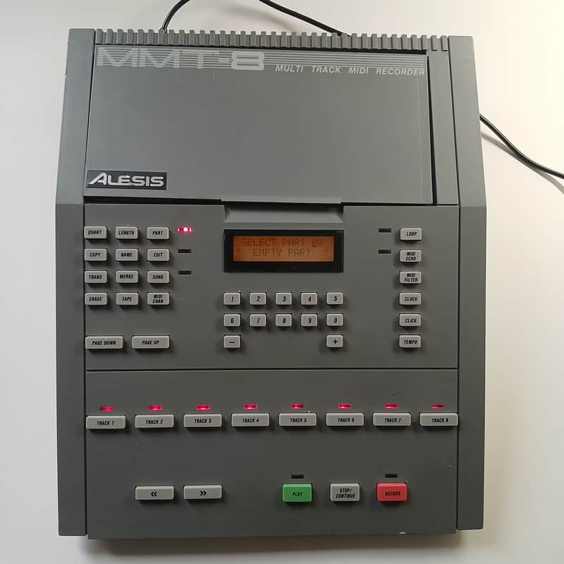 Alesis MMT-8 Multi-Track MIDI Recorder Sampler/Sequencer 1987 - 1992 - Black image 1