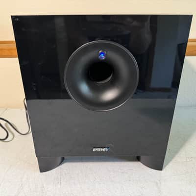 Energy ESW-8 Powered Subwoofer Home Theater Sub Bass Audio HiFi Stereo Black image 1
