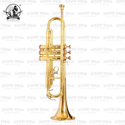 Immagine SOUND SAGA® DW Model Trumpet With All Accessories Including Mouthpiece & Case. - 2