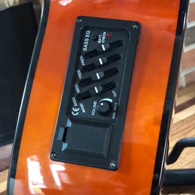 FREE Shipping 5 String Acoustic Electric Bass Guitar With Active EQ Pickup by Jameson image 9