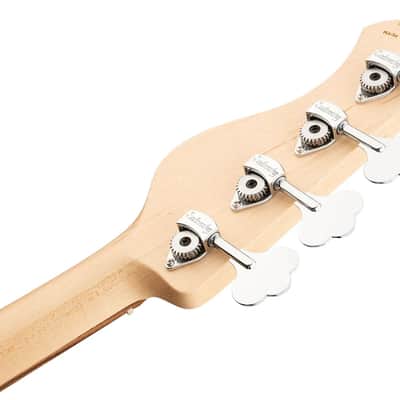 Sadowsky MetroLine 21-Fret Vintage J/J Bass-Red Alder Body-4 String-'59 Burst Transparent High Polish image 8