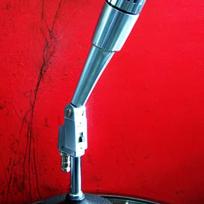 Vintage 1960's Lafayette 99-4546 dynamic microphone w cable connector dual Z Calrad Aiwa Olson image 2