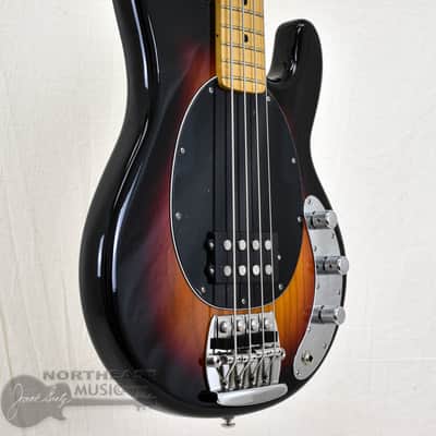 Ernie Ball Music-Man Retro 70's StingRay Bass - Vintage Sunburst image 2